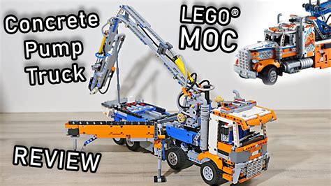 Lego Moc Review Lego Concrete Pump Truck Lego 42128 Moc 42128 B