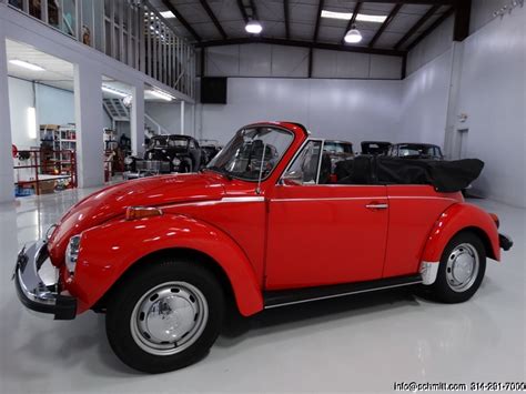 1975 Volkswagen Super Beetle Convertible — Daniel Schmitt And Company