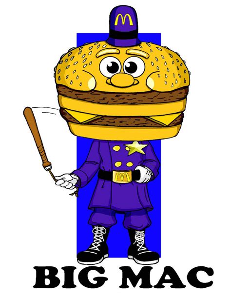 Mcdonaldland Big Mac By Gonzocartooncompany On Deviantart
