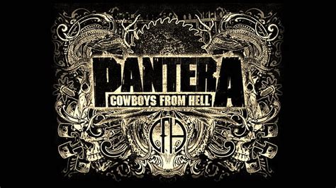 Pantera Cowboys From Hell Pantera Logo Hd Wallpaper Pxfuel