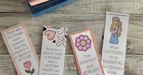 mother s day bookmark printable ~ ready to color or so she says