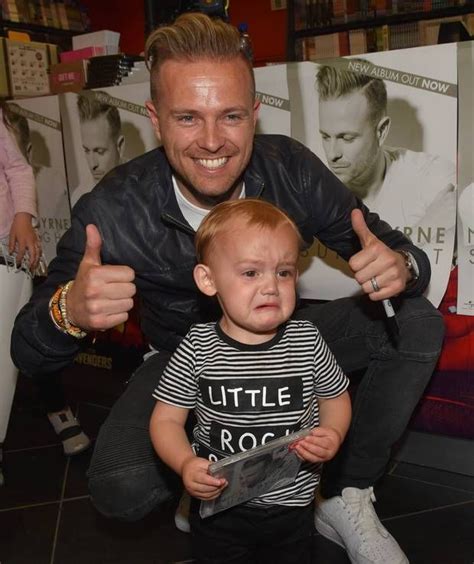 Hilarious Photos Show Even Nicky Byrne Cant Cheer Up This Child