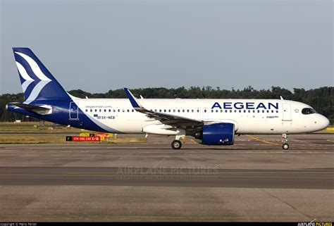 Sx Neb Aegean Airlines Airbus A320 Neo At Milan Malpensa Photo Id