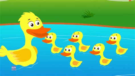 Lima Bebek Kecil Lagu Prasekolah Lagu Anak Anak Nursery Rhymes