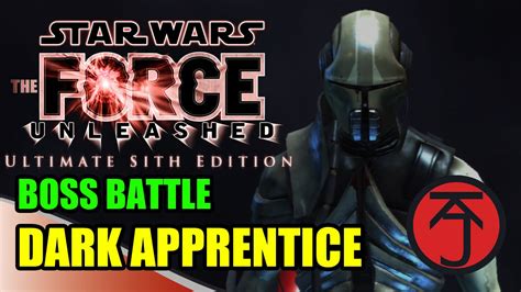 Star Wars The Force Unleashed Boss Battle Starkiller Vs Dark