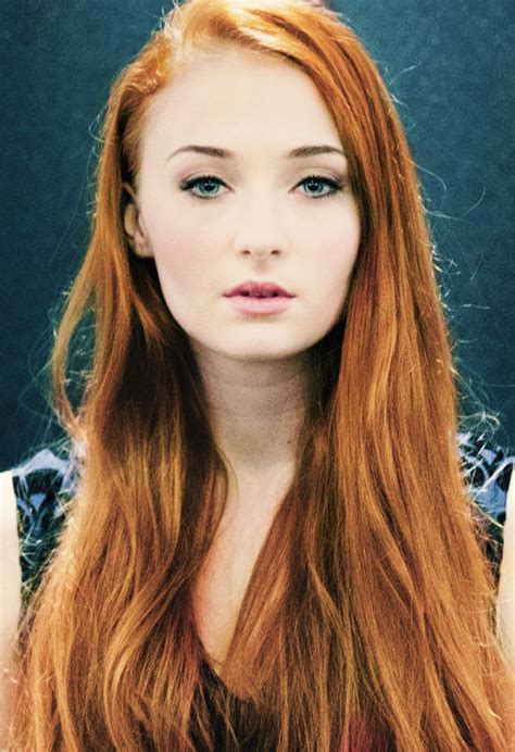 Sophie Turner Belle Nana Actrices Sexy Gorgeous Redhead Ginger