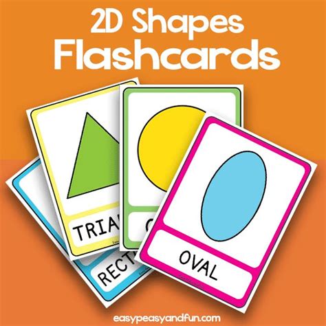 2d Shapes Flashcards Shapes Flashcards Flashcards 2d Shapes