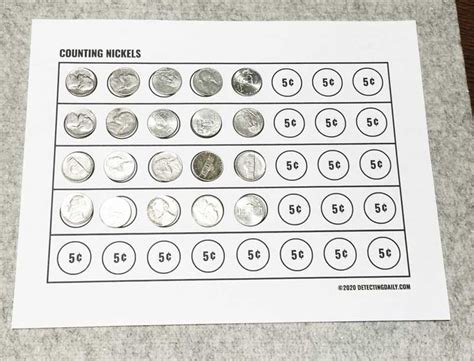 Free Coin Counting Worksheets Printable Resalvaged