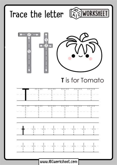 Printable Letter T Worksheets Printable Word Searches