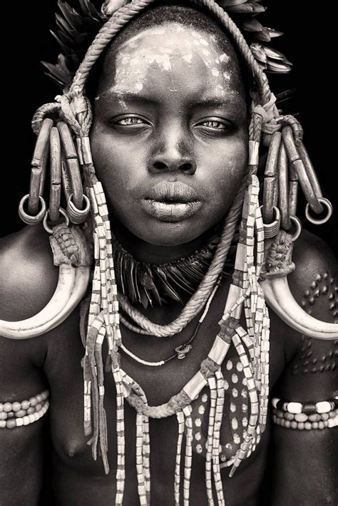 African Nomads Portraits World Cultures Portrait African People