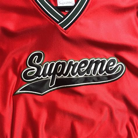 Supreme Supreme Baseball Jersey Grailed