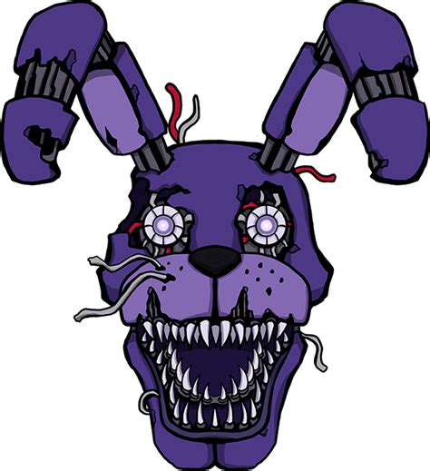 Five Nights At Freddy S Nightmare Bonnie By Kaizerin On DeviantArt Nightmare Bonnie Freddy S