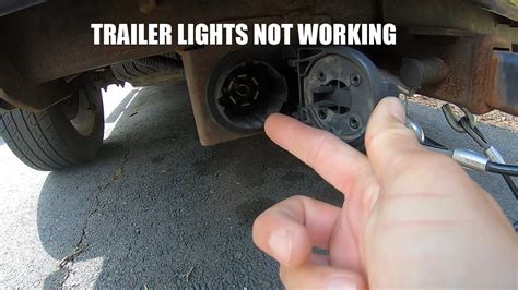 Trailer Brake Lights Or Turn Signals Not Working Try This Youtube