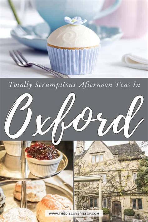 Best Afternoon Teas In Oxford Indulge In A Very British Treat
