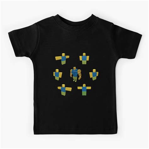 Roblox Noob T Pose Pack Kids T Shirt By Shopcanyonmoons Redbubble