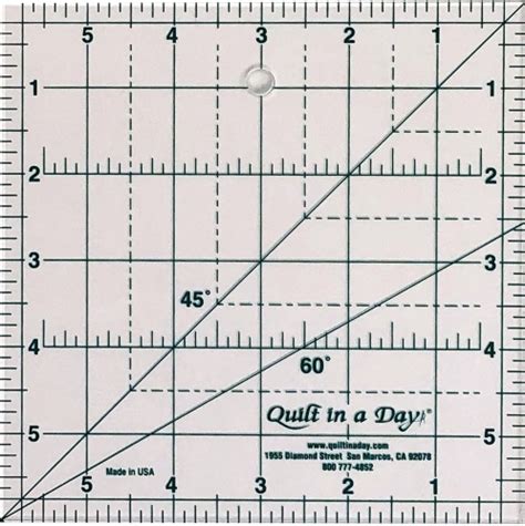 6 Inch Square Up Ruler By Quilt In A Day 735272020011