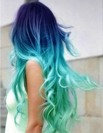 Hair Blue Green Shades 65 Best Ideas Hair Styles Ombre Hair Color