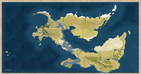 Addha World Map By Darkaiz Fantasy World Map Fantasy Map Fantasy