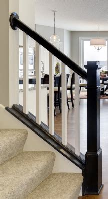 Gamia wood deluxe spiral stair kit square feet architects have designed modern stairs that have handrails with hidden lighting, and. Stairway similar to photo: white square wood spindles ...