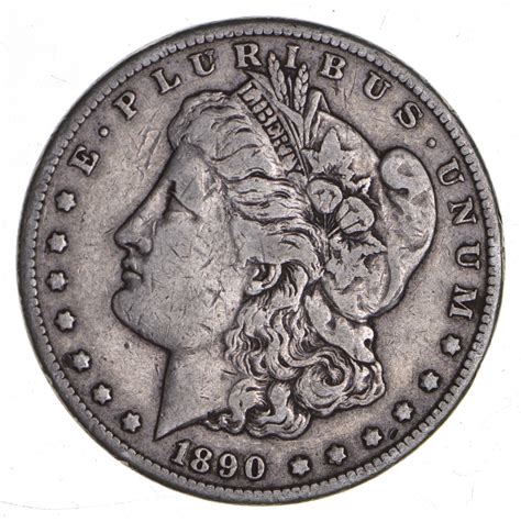 Carson City 1890 Cc Morgan Silver Dollar Rare Historic Coin