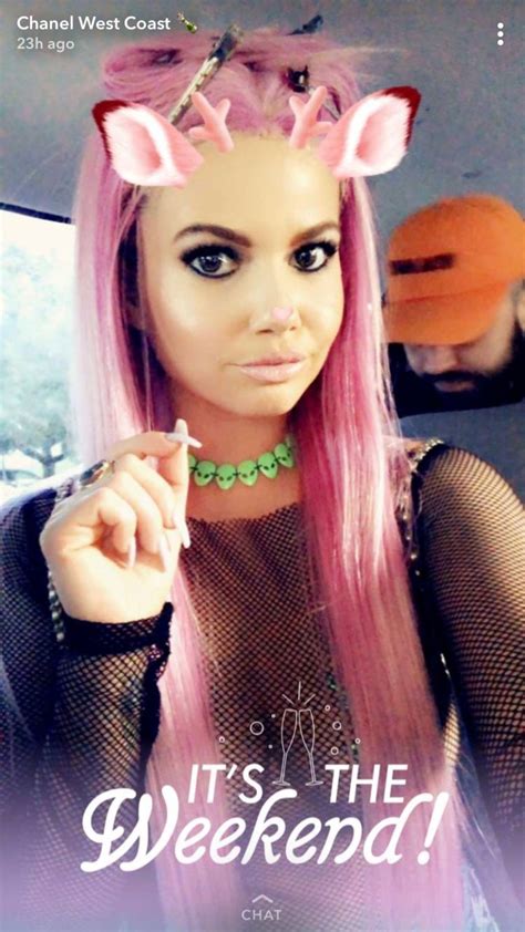 Chanel West Coast Braless Photos Gifs Videos Nude Celebrity