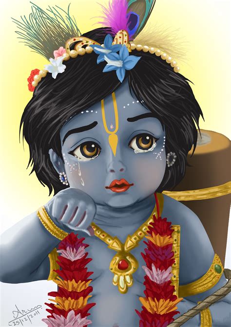Baby krishna, Krishna radha painting, Lord krishna images