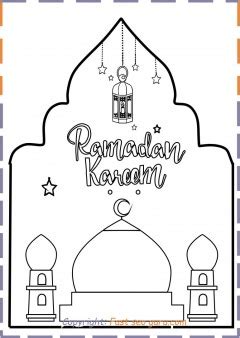 You can print or color them online at getdrawings.com for absolutely free. Print out ramadan kareem coloring sheet - Free Kids ...