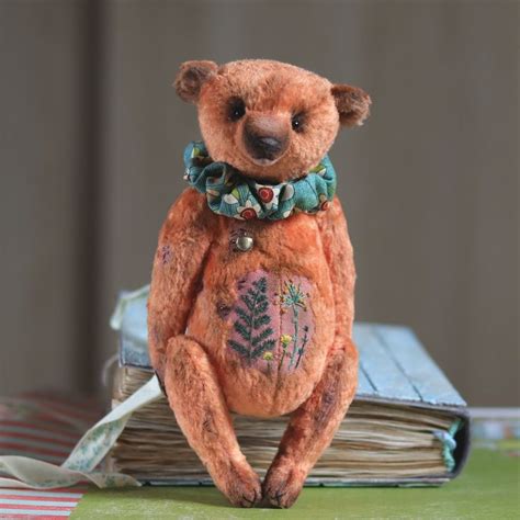 Teddy Bear Daniel By Berloga On Tedsby Teddy Bear Teddy Handmade Teddy Bears