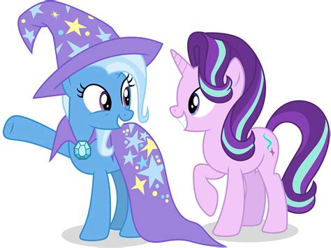 Trixie And Starlight He Did It By Caliazian On Deviantart