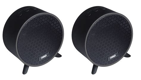 Dual Bluetooth® True Wireless Sync Speakers Combo - Naxa Electronics