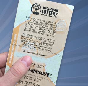 Online game cards are offered wherever lottery is sold. Michigan Lottery Offers Players Chance to Double the Value of Online Game Card Purchase ...