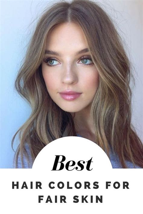 Seven Hair Color Ideas For Fair Skin Light And Dark Blondes Browns Striking Reds Ros