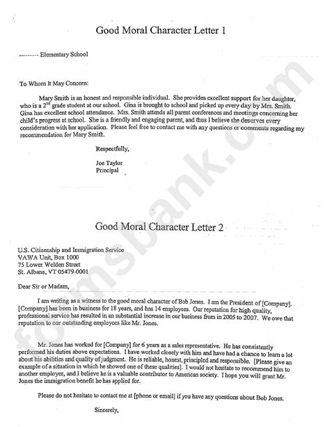 Sample character reference letter to judge for dui official letterhead if possible author's name author's address city, state, zip code date. Good Moral Character Letter Template printable pdf download