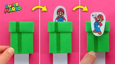 How To Make Super Mario Game Cool Crafts To Try 😜 Funny Paper Craft