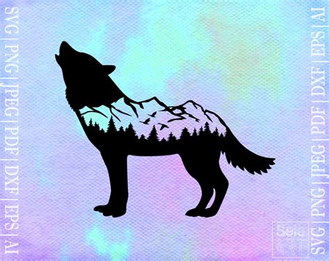 Free Wolf Mountain Svg Free Svg With Seleart