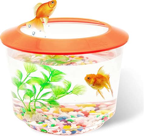 Pet Living Goldfish Tank Small Fish Tanks And Aquariums Complete Set Up