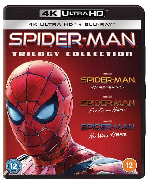 Spider Man New Trilogy Collection Marvel Studios Spider Man Blu Ray Box Set Hmv Store