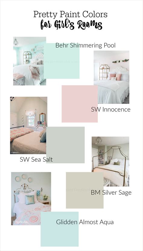 Our Favorite Paint Colors Decor For A Girls Room