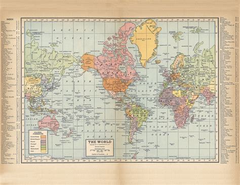 20 Free Printable Antique Maps Easy To Download World Map Printable