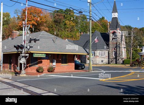 Stafford Springs Ct Downtown Buildings Stock Photo Alamy