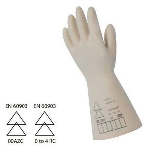 Plain Latex Kv Electrical Gloves Honeywell Class Size Large At Rs