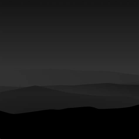 1440x1440 Dark Minimal Mountains At Night 1440x1440 Resolution
