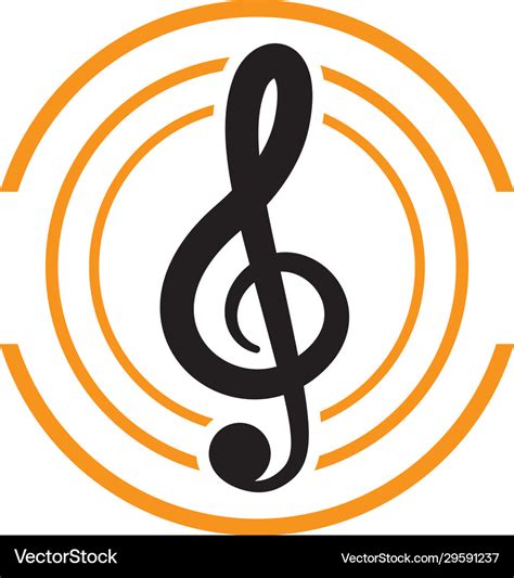 Music logo creative icon Royalty Free Vector Image