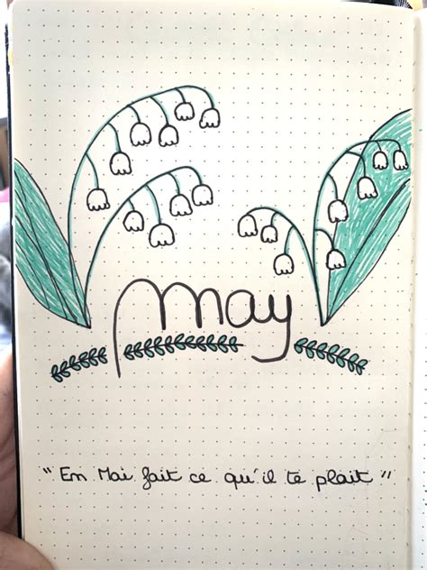 J'espère que cette vidéo t'as plu ! Bullet Journal de Mai | Cahier de dessin, Bullet journal