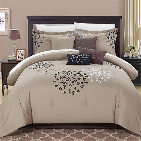 Chic Home Budz Comforter Set Bed Bath And Beyond Canada