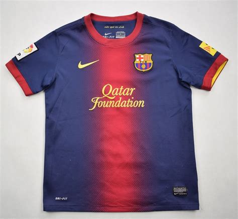 2012 13 Fc Barcelona Shirt M Boys 140 152 Cm Football Soccer