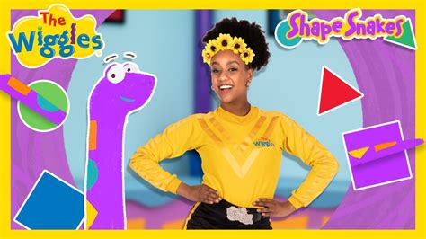 Learning Shapes With Tsehay Wiggle 🟨🔺🔵 Shape Snakes The Wiggles Youtube
