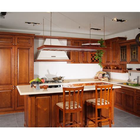 You've found the best source for cabinets used throughout the home right here, with showplace cabinetry. China American Cherry Solid Wood Kitchen Photos & Pictures - made-in-china.com