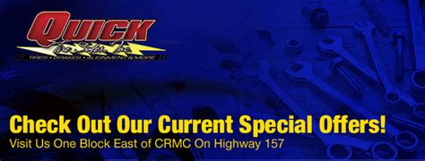 The company offers the sale of tires and also automotive repair. Quick Tire Sales | Tires, Wheels & Repair in Cullman, AL