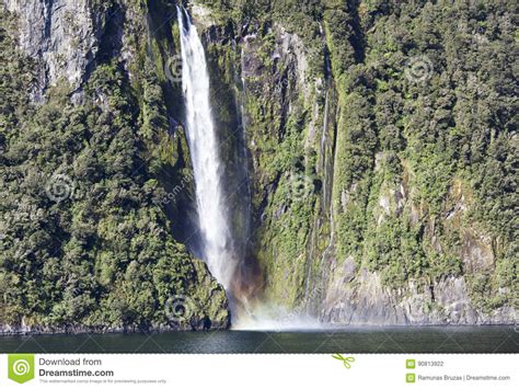 New Zealand S Waterfalls Stock Photo Image Of Waterfall 90813922